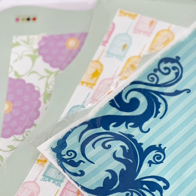 Prima Marketing Donna Downey Collection - 12 x 12 Screenprinted Canvas - Flowers - Image 4