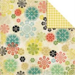 Echo Park Paper For The Record Double-Sided Cardstock - Apron Strings