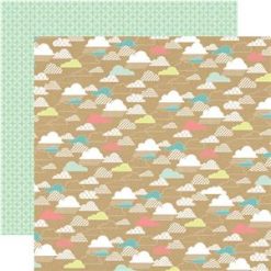Echo Park Paper Everyday Eclectic Collection - Kraft Clouds