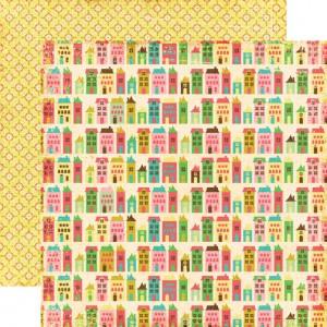 Echo Park Paper Life Is Good Double Sided Paper - The Neighbourhood