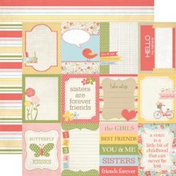 Echo Park Mini Themes - Sister - Sisters Journaling Cards