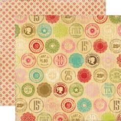 Echo Park Paper This & That Graceful Collection - Wooden Nickel