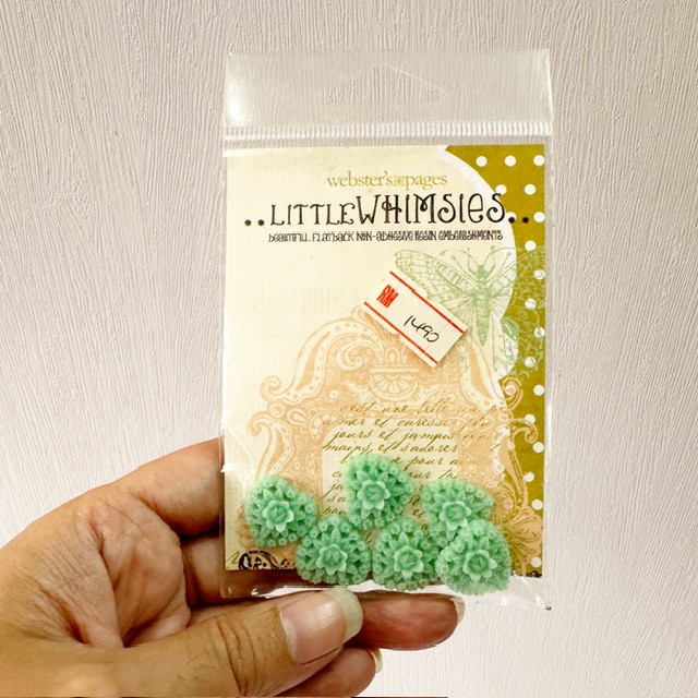 Webster's Pages Littles Whimsies - Ice Blue Heart