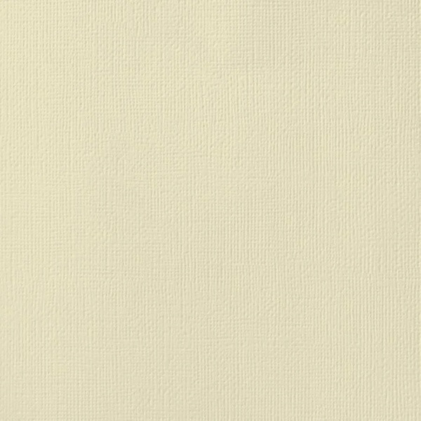 American Crafts Amy Tangerine Textured Cardstock - Straw