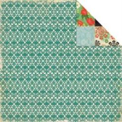 Echo Park Paper For The Record Double-Sided Cardstock - Picket Fence