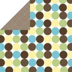 Chatterbox Inc. 12 x 12 Paper - Fabulous Buttons (Pack of 25)