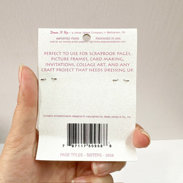 Dress It Up Page Title Buttons - Sisters - Image 2