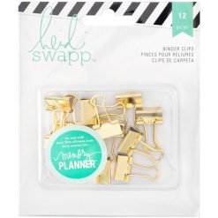 Heidi Swapp Memory Planner Binder Clips 12/Pkg