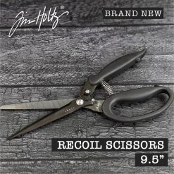 Tim Holtz - 9.5" / 24.13cm Recoil Scissors - 5385e