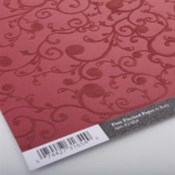 artsy.licious Fine Flocked Paper-Ruby