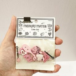 Dress It Up Memory Mates Buttons - Little Girl