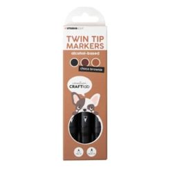Studio Light Essentials Twin Tip Alcohol Marker - Choco Brownies