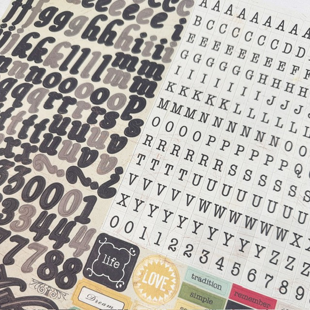 Crate Paper Potrait Collection Alphabet Labels and Stickers - Image 4