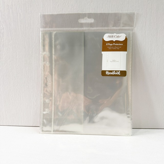 Studio Calico Handbook Made In A Snap Page Protectors 6X8 6/Pkg - 1 Pocket - Image 2