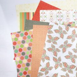 Chatterbox Happy Scrapbook Paper Collection (8 pieces)