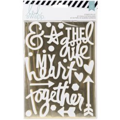 Heidi Swapp Wanderlust Stickers & Foil Kit - Sentiments