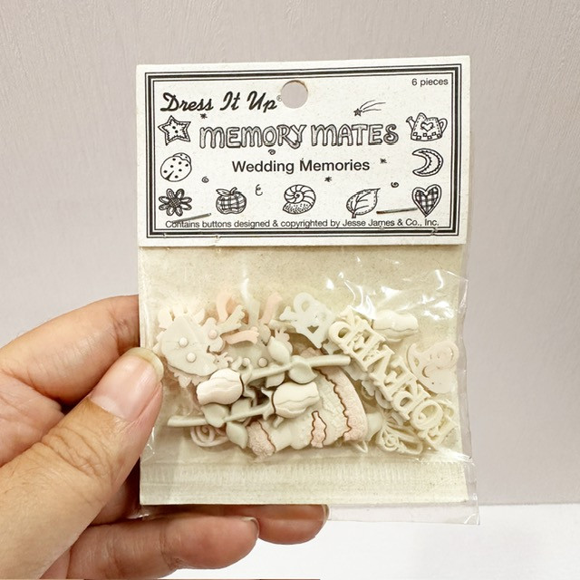 Dress It Up Memory Mates - Wedding Memories (Junk Journals, scrapbooks)