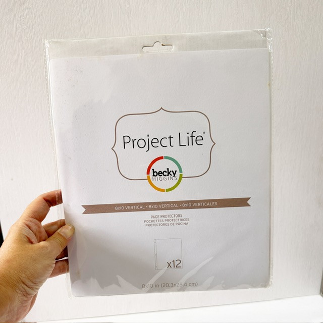 Project Life PAGE PROTECTORS VERTICAL 8x10 - 12/pkg - Image 2