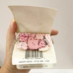 Alternative view of Dress It Up Memory Mates Buttons - Little Girl