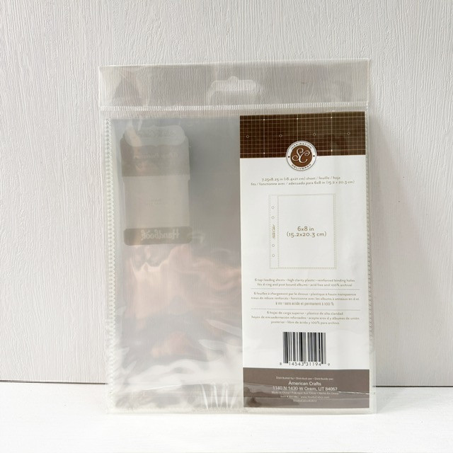 Studio Calico Handbook Made In A Snap Page Protectors 6X8 6/Pkg - 1 Pocket - Image 3