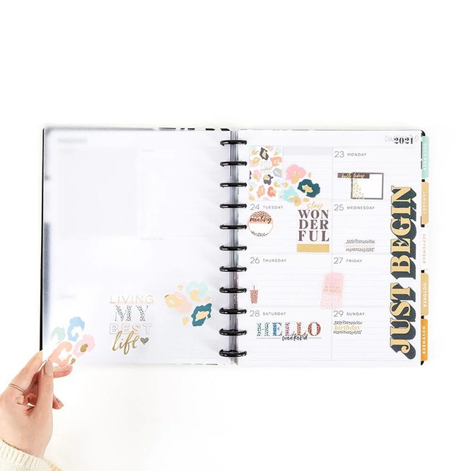 MAMBI Happy Planner Big Sticker Planning Guide - Clear - Image 2