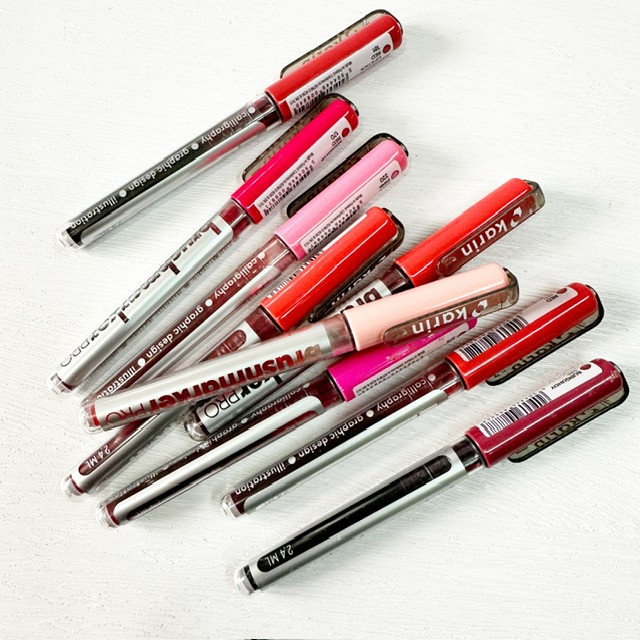 Karin Brushmarker Pro - Pink and Red Series - Image 2