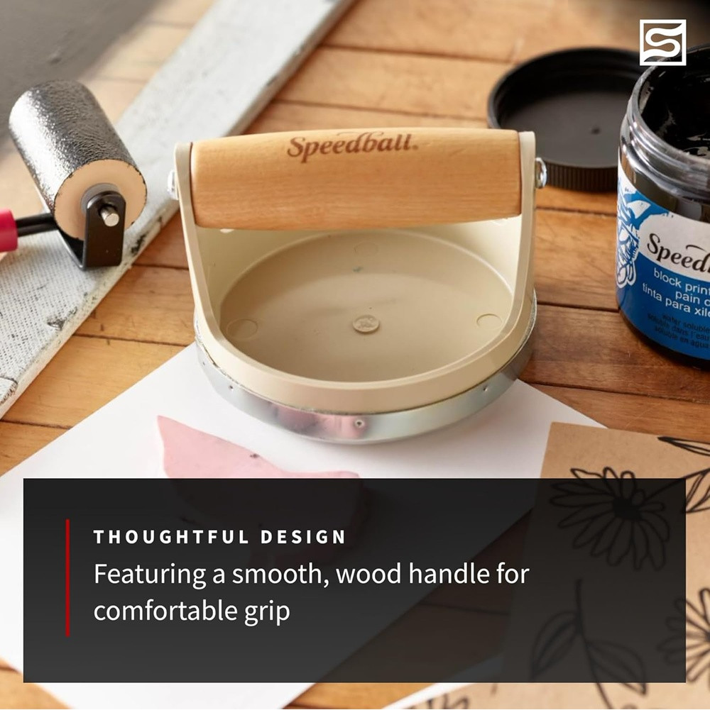 Speedball Baren (For Consistent Ink Transfer in Relief Printing) - Image 3