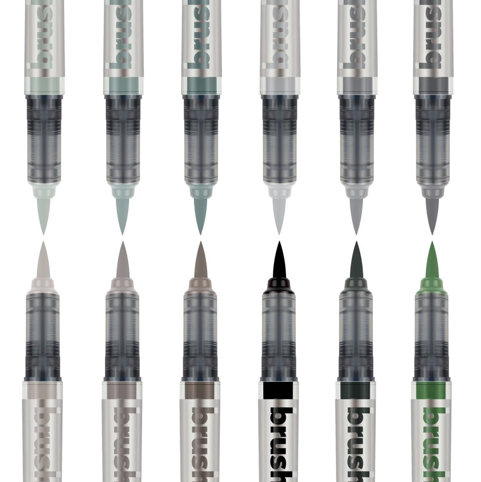 Karin Brushmarker Pro - Grey, Black and Blender Series - Image 3