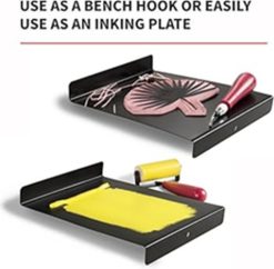 Alternative view of Speedball Inking Plate Bench Hook (For Printmakers)