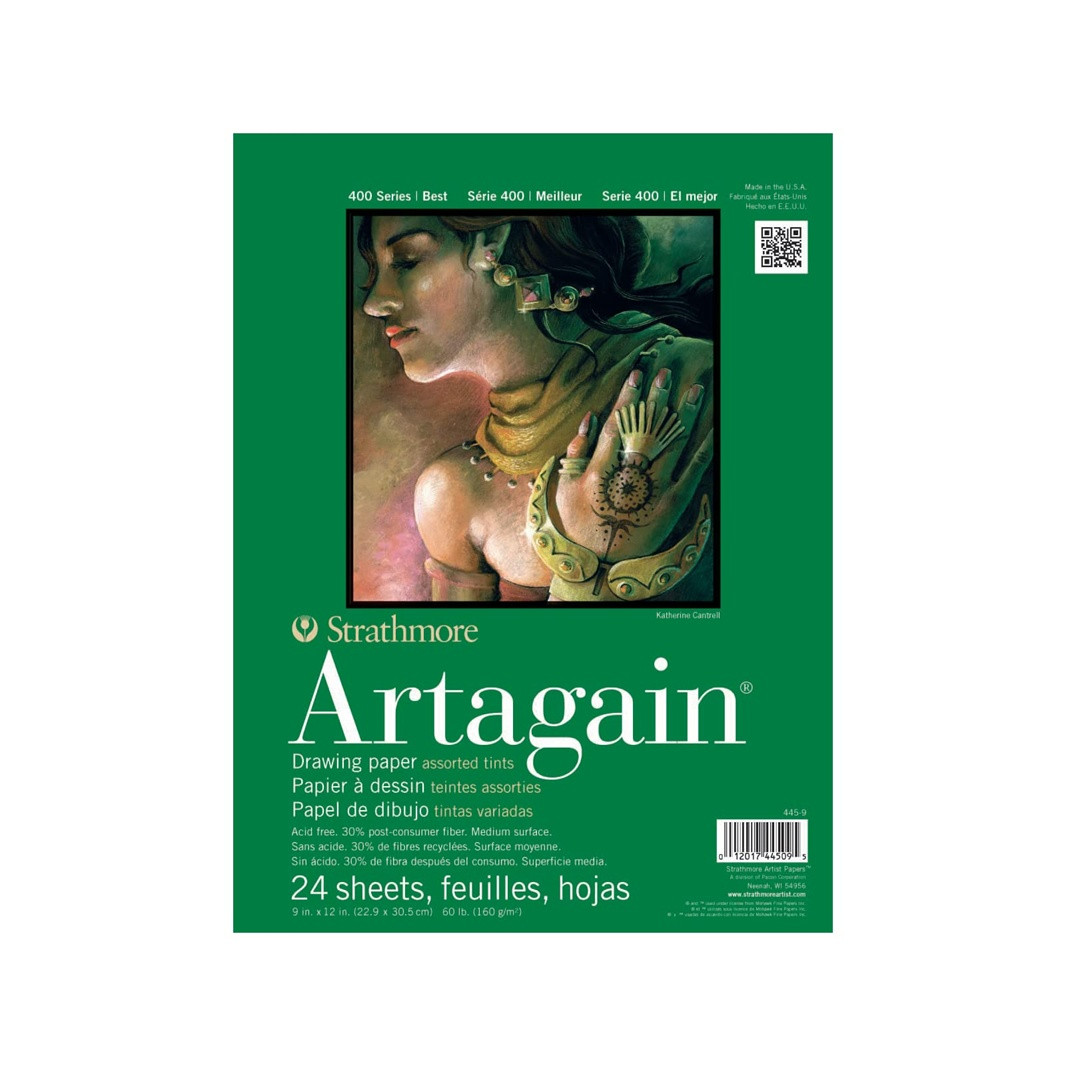 Strathmore 400 Series Art Again Assorted Tints - Glue Bound (9") - Image 3