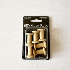 Alternative view of Maya Road Vintage Wood Spools (Decorative Item)