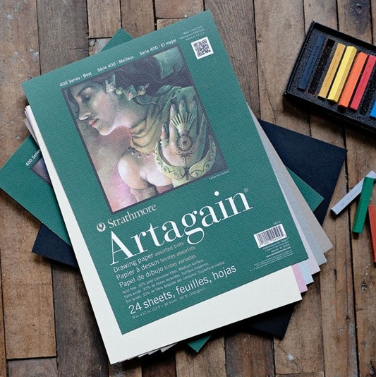 Strathmore 400 Series Art Again Assorted Tints - Glue Bound (9")