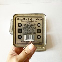 Alternative view of Maya Road Microchips - Foundations Buttons (Neutral)
