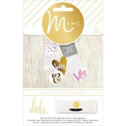 Heidi Swapp Minc Hello There Tags - White