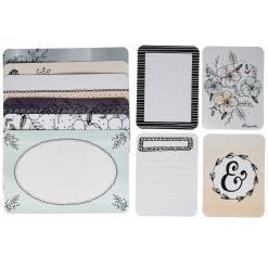 Alternative view of American Crafts Heidi Swapp Minc Project Life Themed Cards 40/Pkg - Charming (16) 4X6 & (24) 3X5