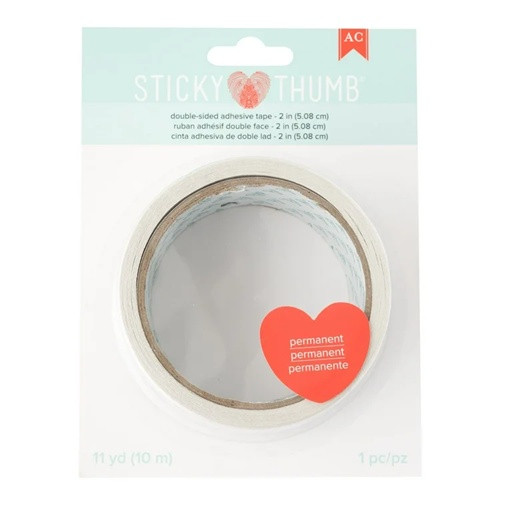American Crafts Sticky Thumb Double-Sided Tape 11 Yards - 2 Inches