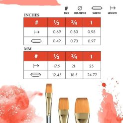 Alternative view of Princeton Heritage 4050 Best Synthetic Sable Watercolor Wash Brush