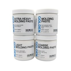 Golden Artist Colors Molding Paste, 8oz (For Creating Dimensional Textures)