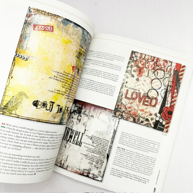 Somerset Studio Art Journaling Collector's Magazine - Winter 2013 - Image 3