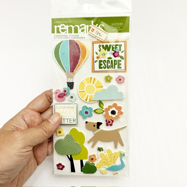 American Crafts Dimensional Gazeebo Stickers - Image 3