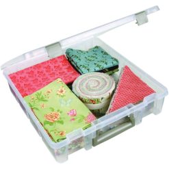 Alternative view of ArtBin Super Satchel Single Compartment - 15.25X14X3.5 Inches Translucent (Holds 12inch x 12inch Papers)