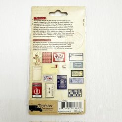 Alternative view of 7Gypsies Vintage Mini Ephemera Pack (15pcs) - Great for Junk Journals, Scrapbooks, Albums