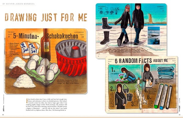 Somerset Studio Art Journaling Collector's Magazine - Spring 2012 - Image 8