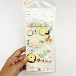 Alternative view of American Crafts Flutter Glitter Dimensional Stickers