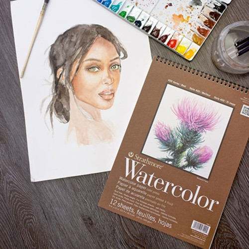 Strathmore 400 Series Watercolor Pads (Intermediate Grade) - Image 2
