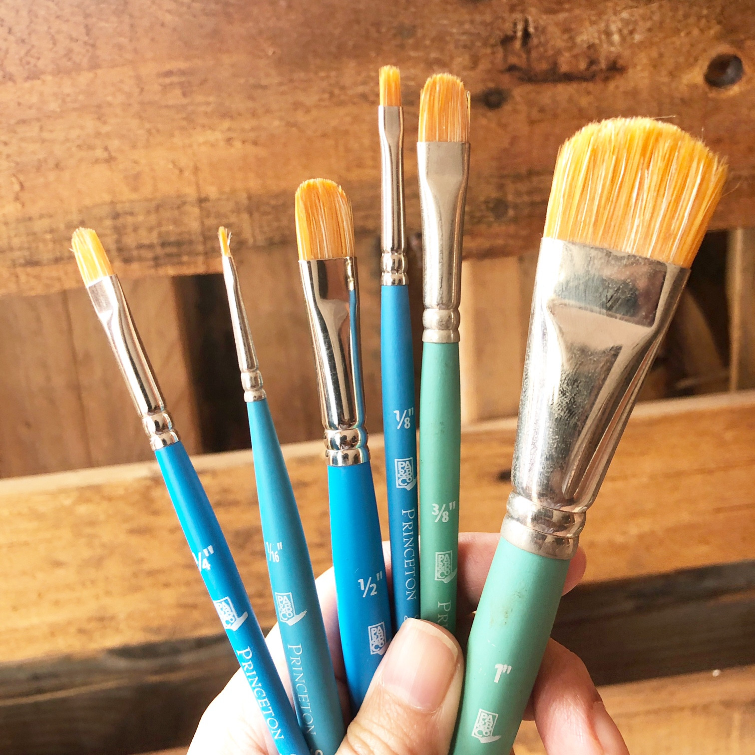 Princeton Select Artiste Brush - Series 3750 Lunar Blender - Image 4