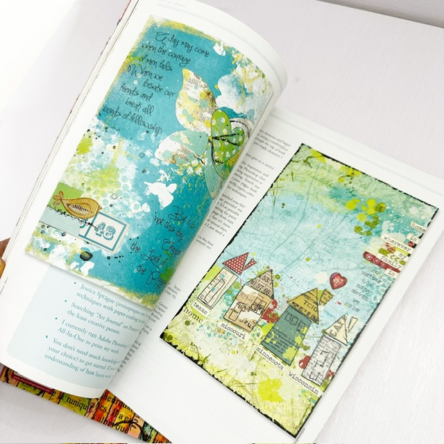 Somerset Studio Art Journaling Magazine - Summer 2012 (Collector's Magazine) - Image 4