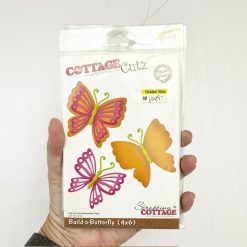 BUILD A BUTTERFLY-COTTAGECUTZ DIE 4X6