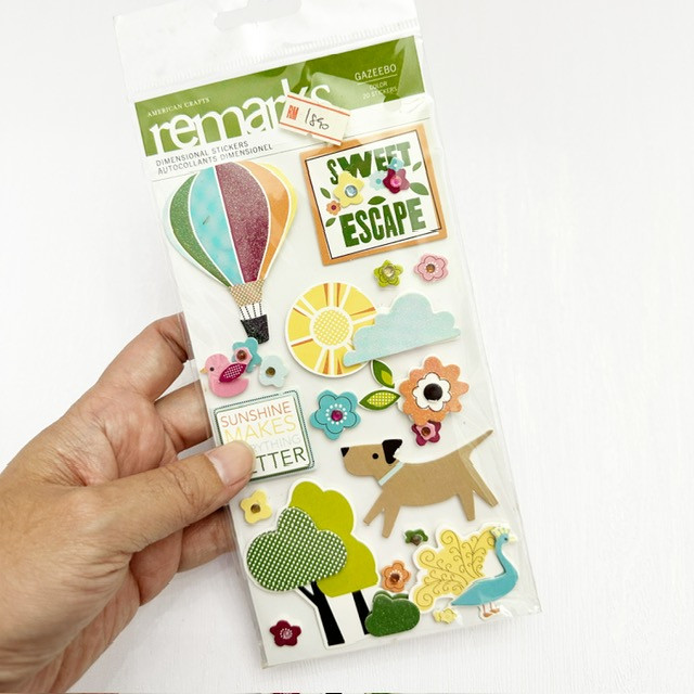 American Crafts Dimensional Gazeebo Stickers - Image 2