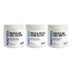 Alternative view of Golden Artist Colors Regular Gel, 8oz (For Increasing Paint Volume and Altering Viscosity)